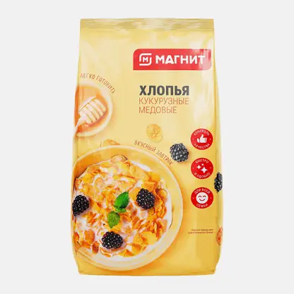 Хлопья Магнит кукурузные медовые 300г