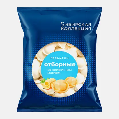 Пельмени Sибирская Коллекция Отборные со сливочным маслом 400г