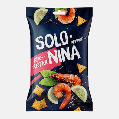 Крекер вкусовой Solonina 70г в ассортименте
