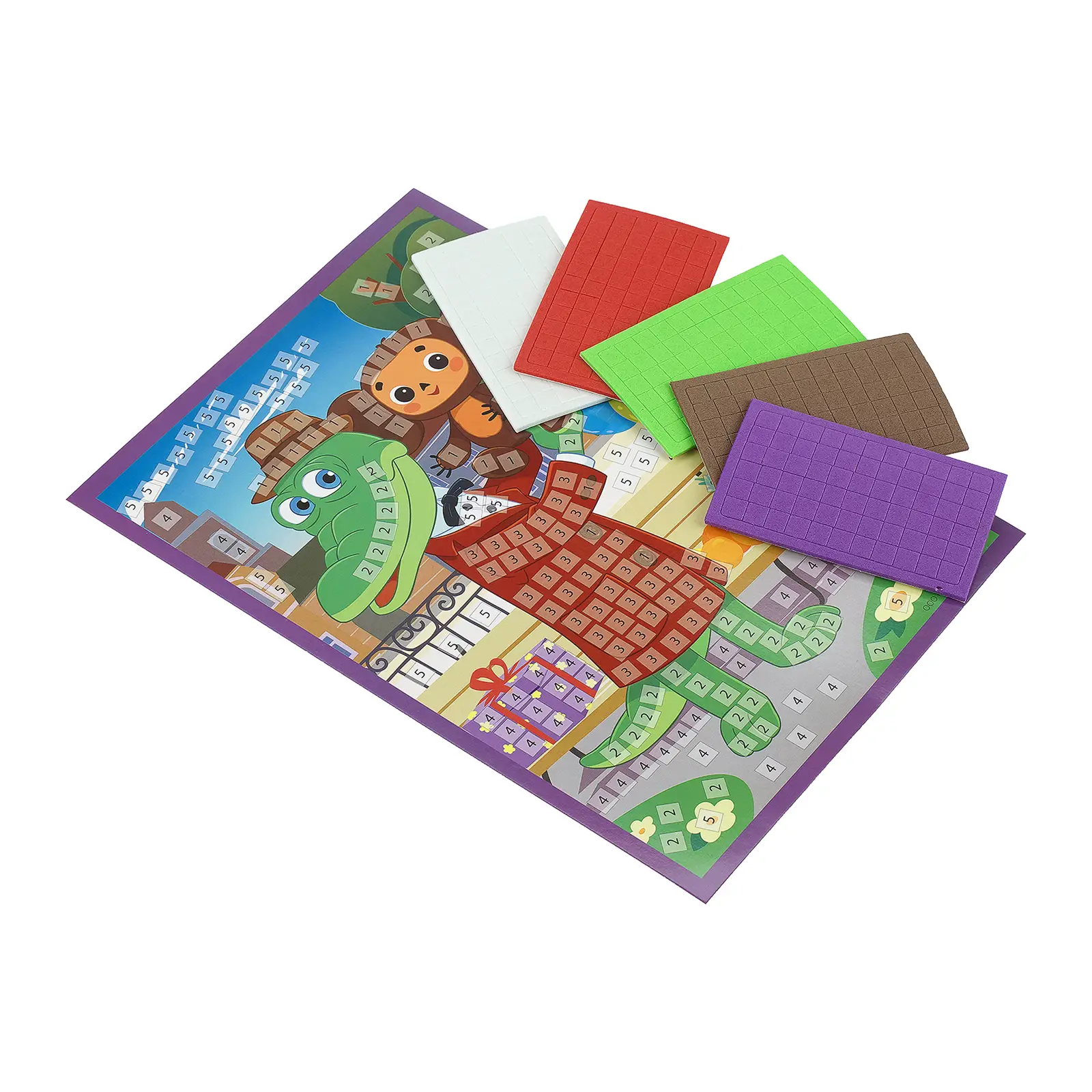 Аппликация Мультиарт Чебурашка Симбат в ассортименте