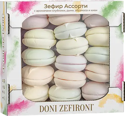 Зефир ароматизированный ассорти Doni Zefironi 560г