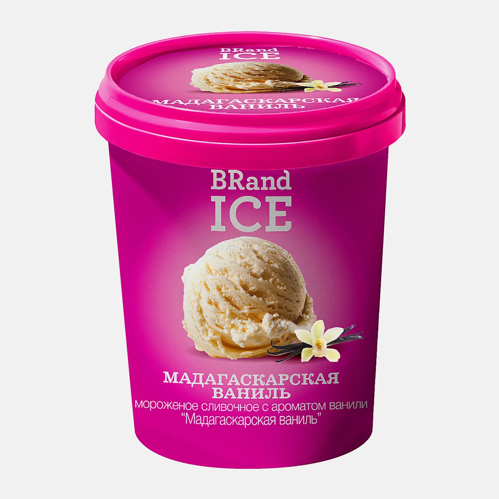 Изображение товара Мороженое Brandice Мадагаскарская ваниль 250 г