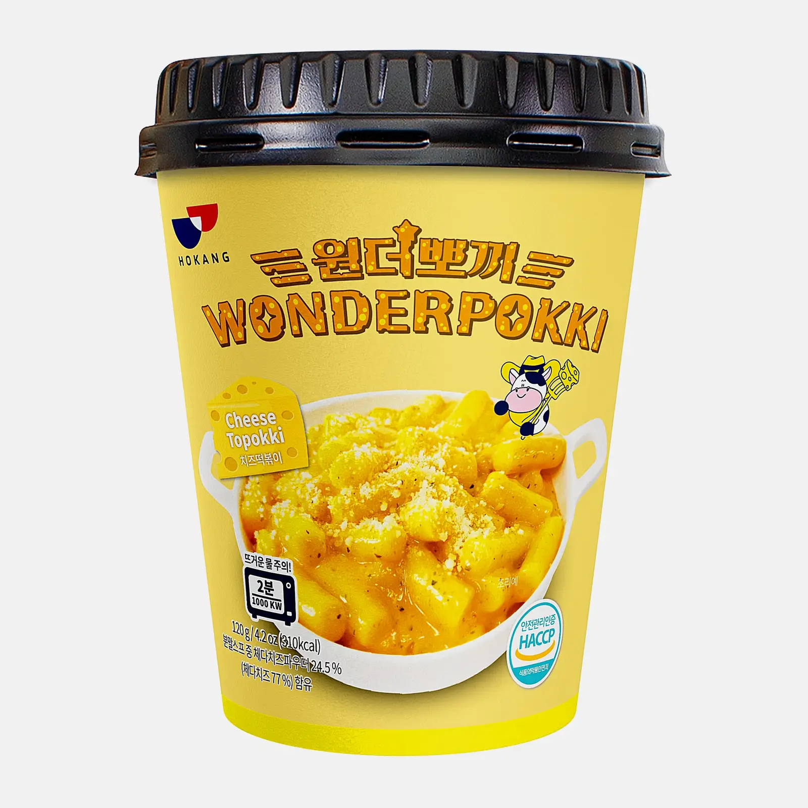 Изображение товара Рисовые палочки в соусе Cheese Topokki Hocang 120г