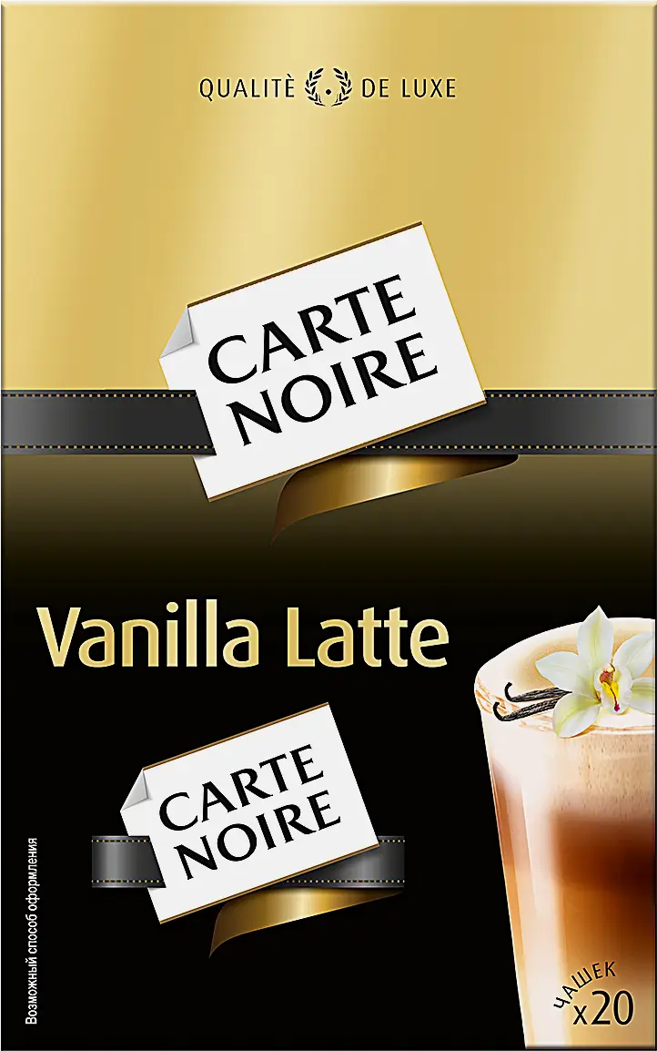 Напиток кофейный Carte Noire Vanilla Latte 16г