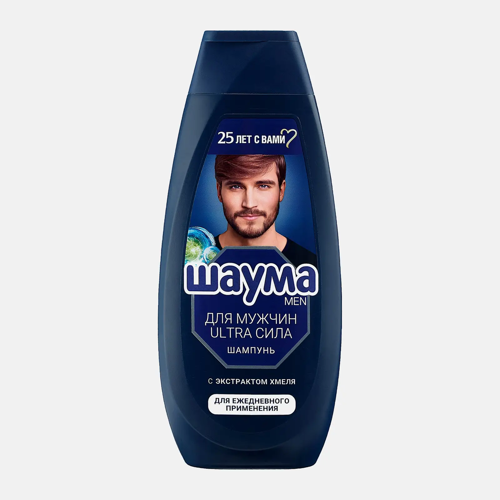 Шампунь для волос Шаума Men Ультрасила с хмелем для ежедневного применения мужской 360мл