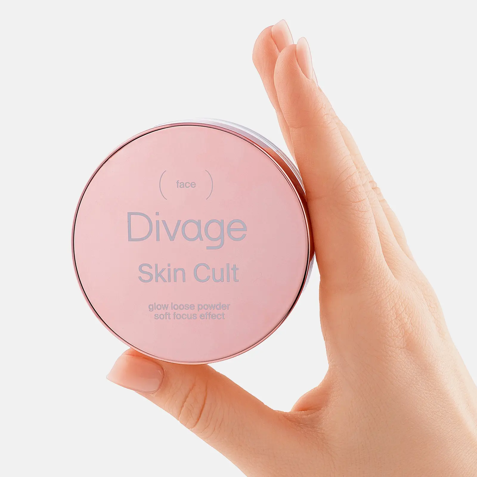 Рассыпчатая пудра для лица Skin Cult Glow Loose Powder Divage