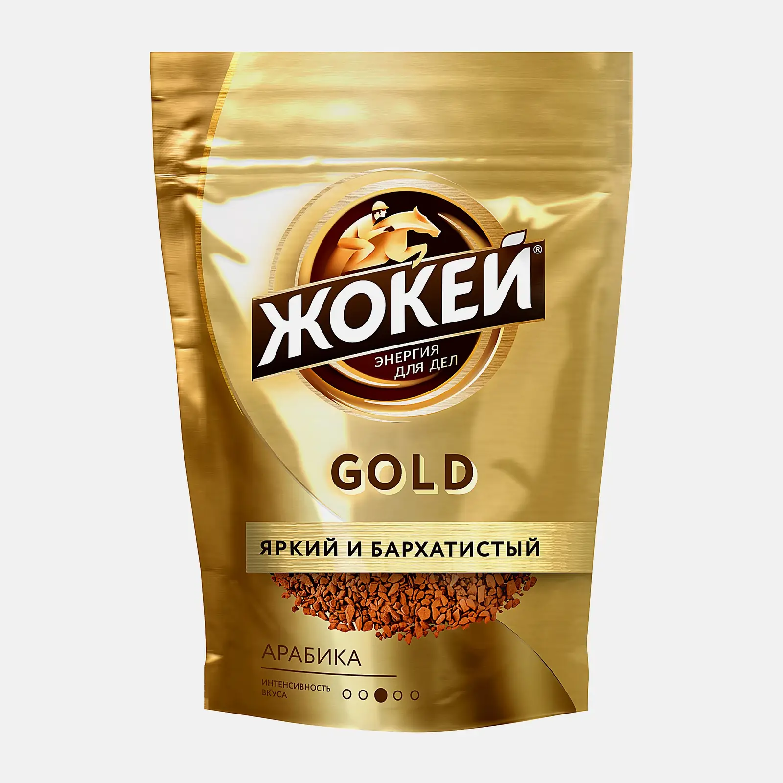 Кофе растворимый Жокей Gold сублимированный 150г