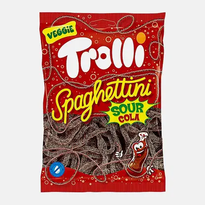 Мармелад Spaghettini sour cola Trolli 100г