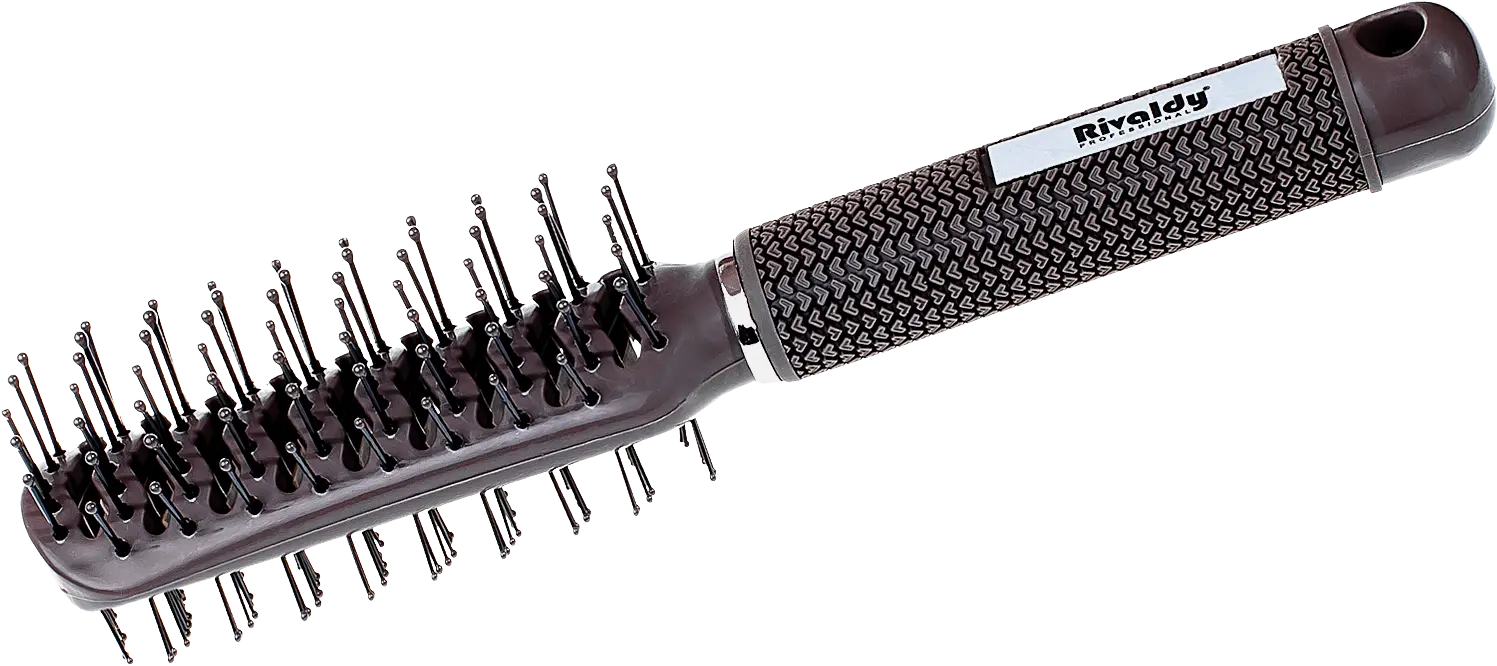 Расческа Магнат СМ6842 скелетная двухсторонняя brown 4.6*23*4.2см 78г