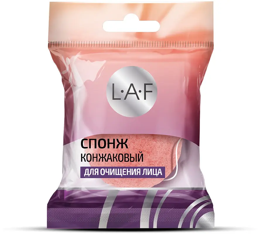 Спонж для очищения лица La Fresh конжаковый в ассортименте