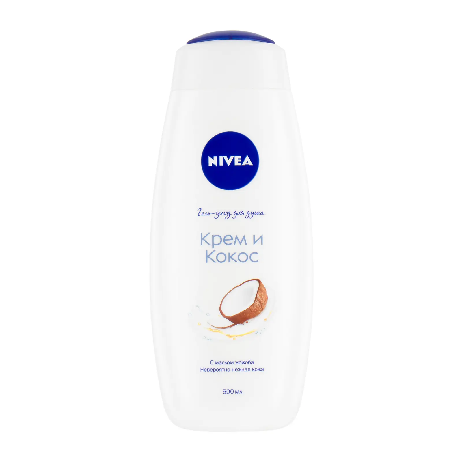 Гель-уход для душа NIVEA Крем и кокос 500мл