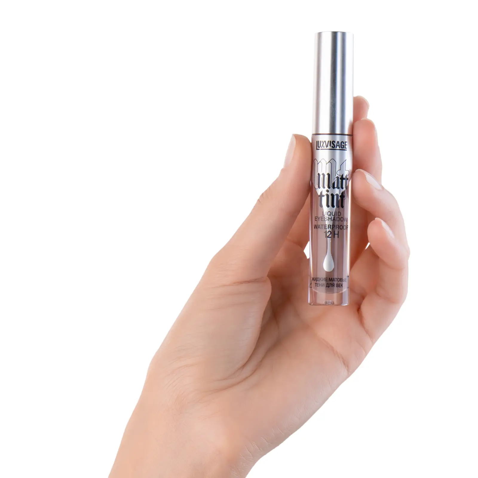 Тени для век Luxvisage Matt Tint Waterproof 12H жидкие тон 110