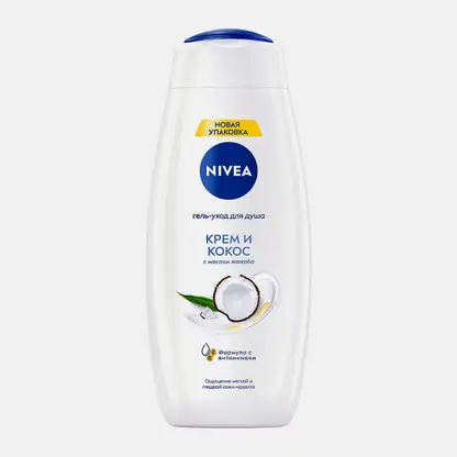 Гель-уход для душа Крем и кокос NIVEA 500мл