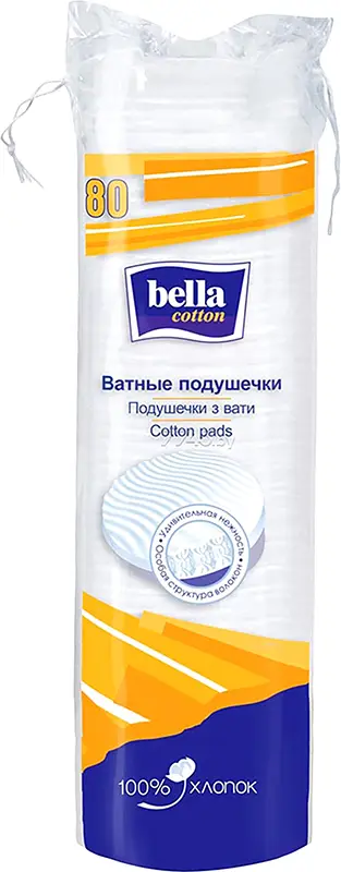 Ватные диски Bella Cotton 80шт