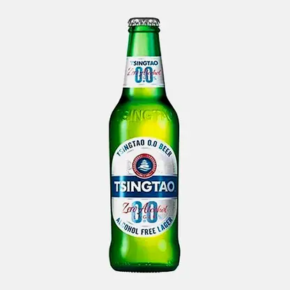 Светлое пиво фильтрованное безалкогольное Tsingtao 330мл