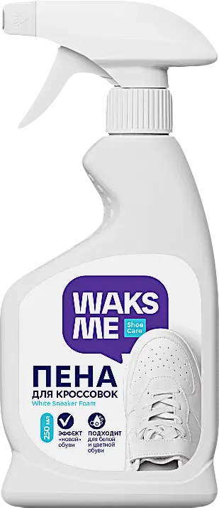 Пена для обуви Waks Me White Sneaker Foam 250мл