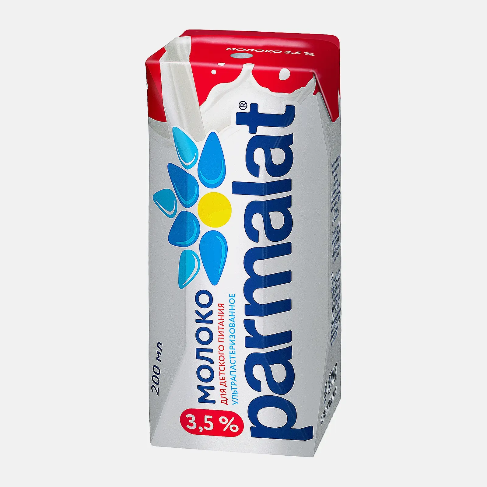 Молоко Parmalat Natura Premium ультрапастеризованное 3.5% 200мл - фото 2