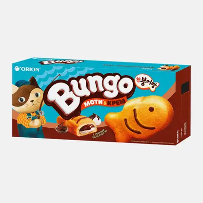 Пирожное с молочно-шоколадной начинкой Bungo 120г