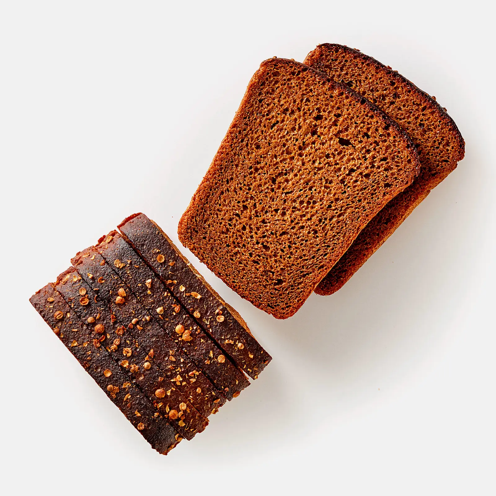 Изображение товара Бородинский нарезанный хлеб 400г от Коломенский традиционный заварной