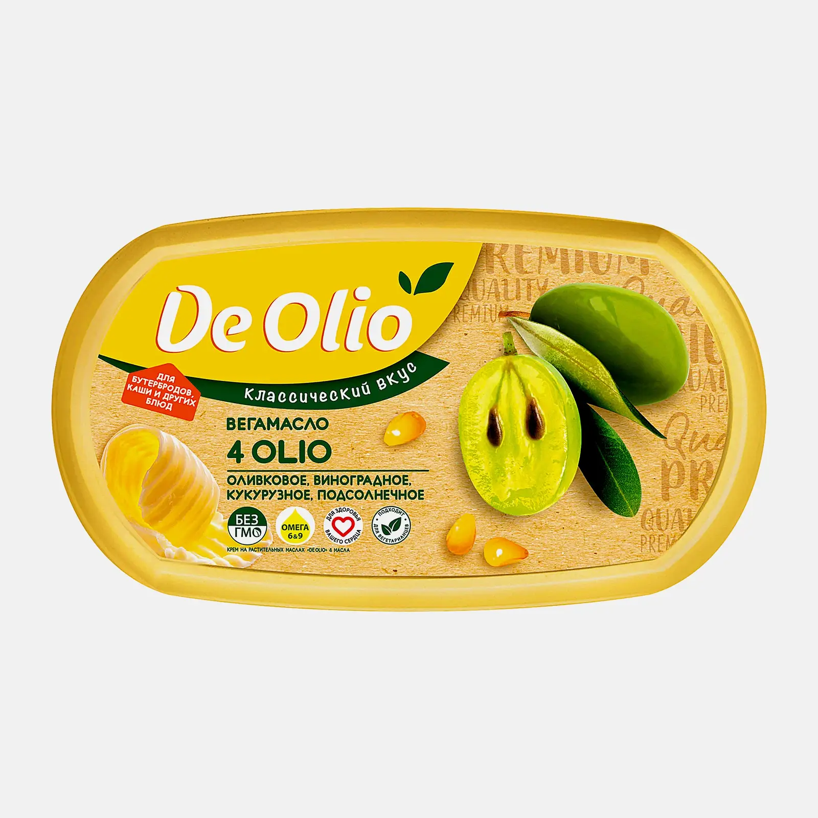 Крем на растительном масле De Olio 220г