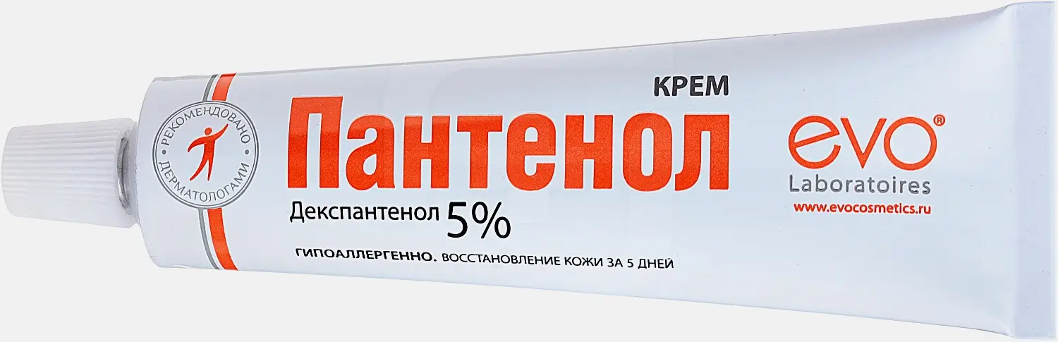 Крем для тела Evo Пантенол универсальный для очень сухой и поврежденной кожи 46мл