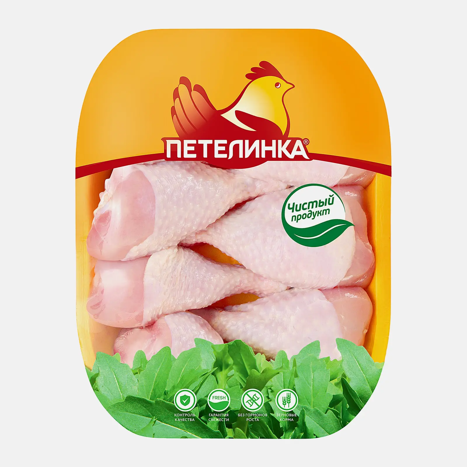 Изображение товара Голень цыплят бройлеров Петелинка 1 кг свежая, без ГМО