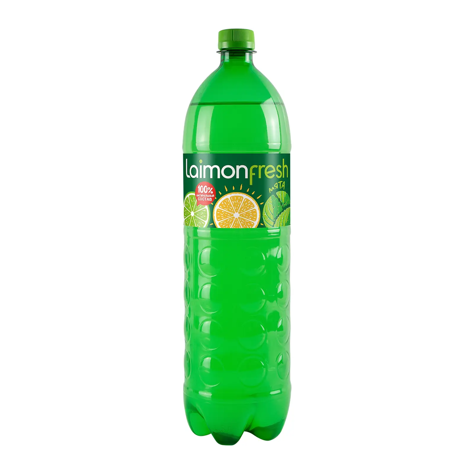 Изображение товара Laimon Fresh безалкогольный напиток с лимоном лаймом и мятой 1.5л