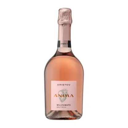 Вино Аристов Анима розовое игристое брют 12% 750мл