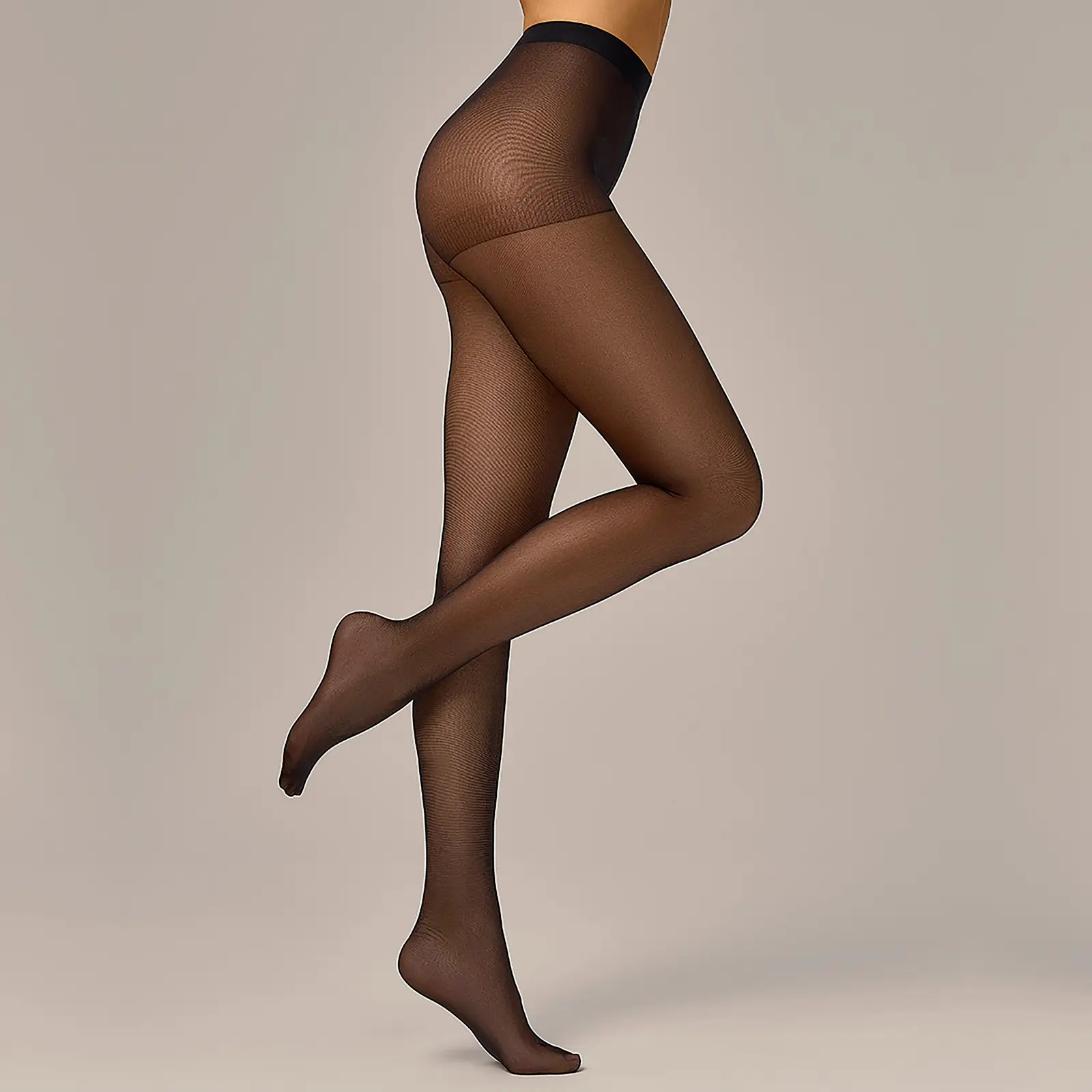 Черные колготки женские 40 den р.4 Omsa Lady