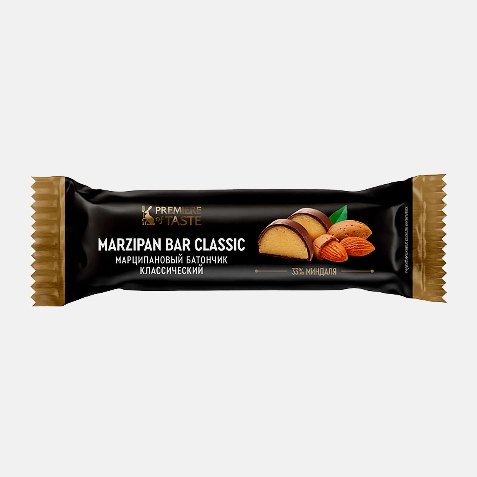 Марципановый батончик 33% миндаля Premiere of Taste 90г - фото 2