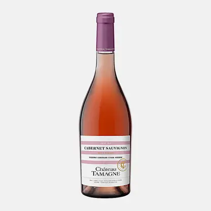 Вино Chateau Tamagne розовое сухое 13% 750мл