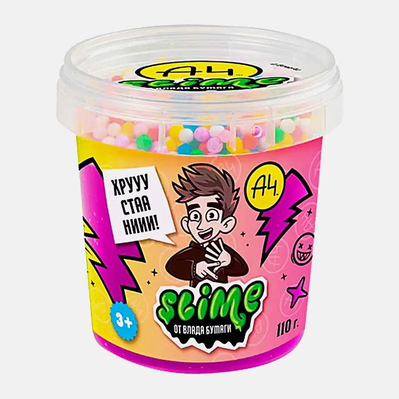 Детская игрушка Slime Влад А4 110г в ассортименте - фото 2
