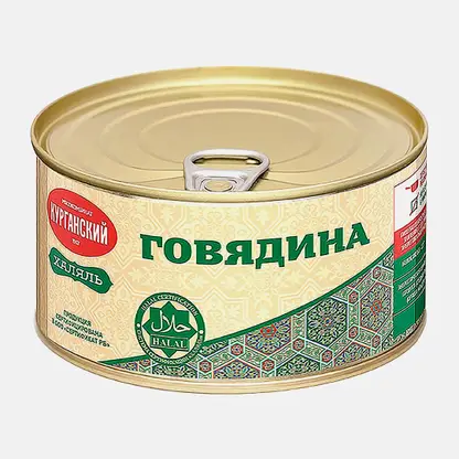 Говядина тушеная Курганский МК Стандарт Халяль 325г