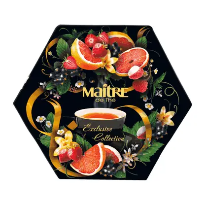 Изображение товара Набор чая MAÎTRE de Thé Exclusive Collection 60 пакетиков*2г