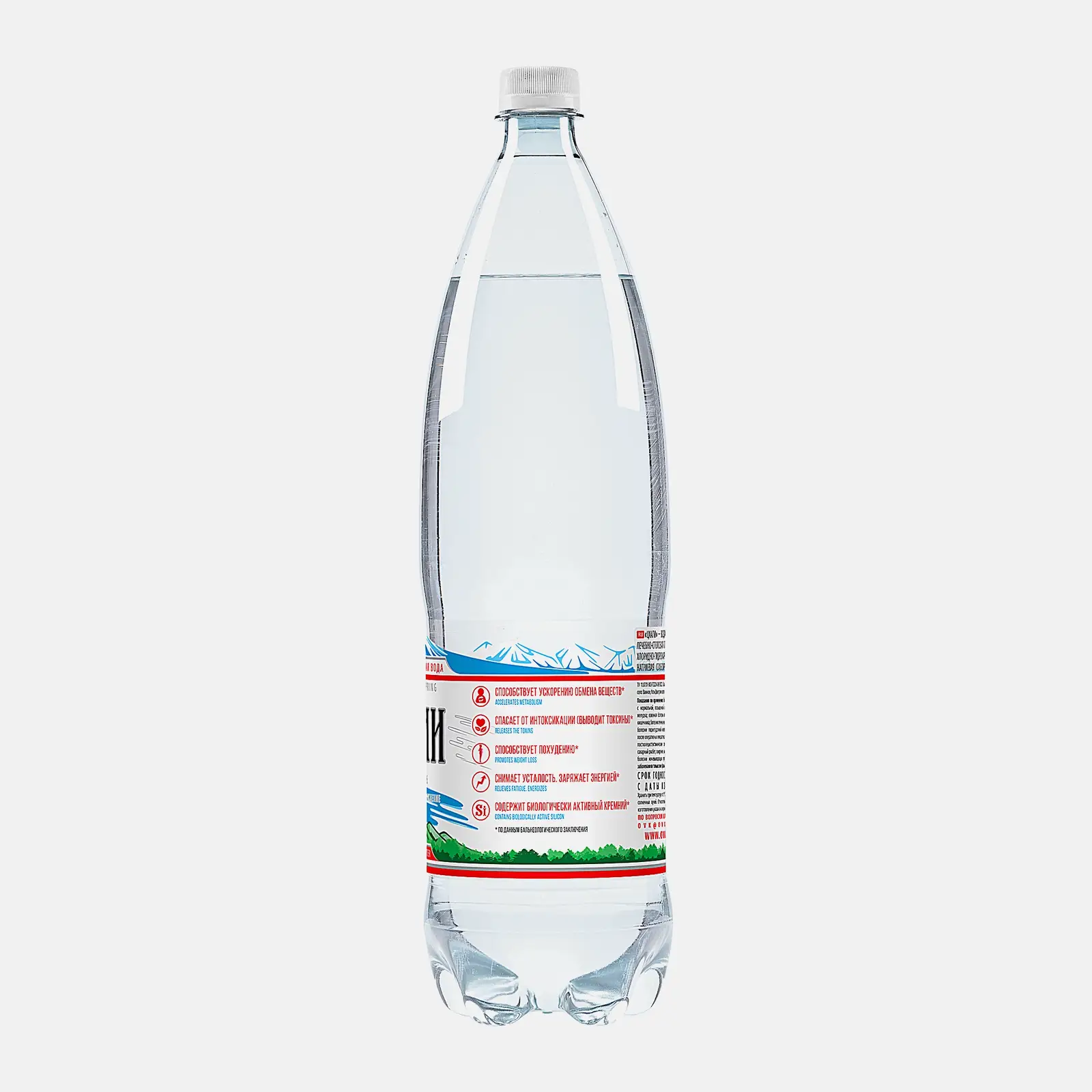 Вода Цхали минеральная лечебно-столовая 1.5л - фото 4
