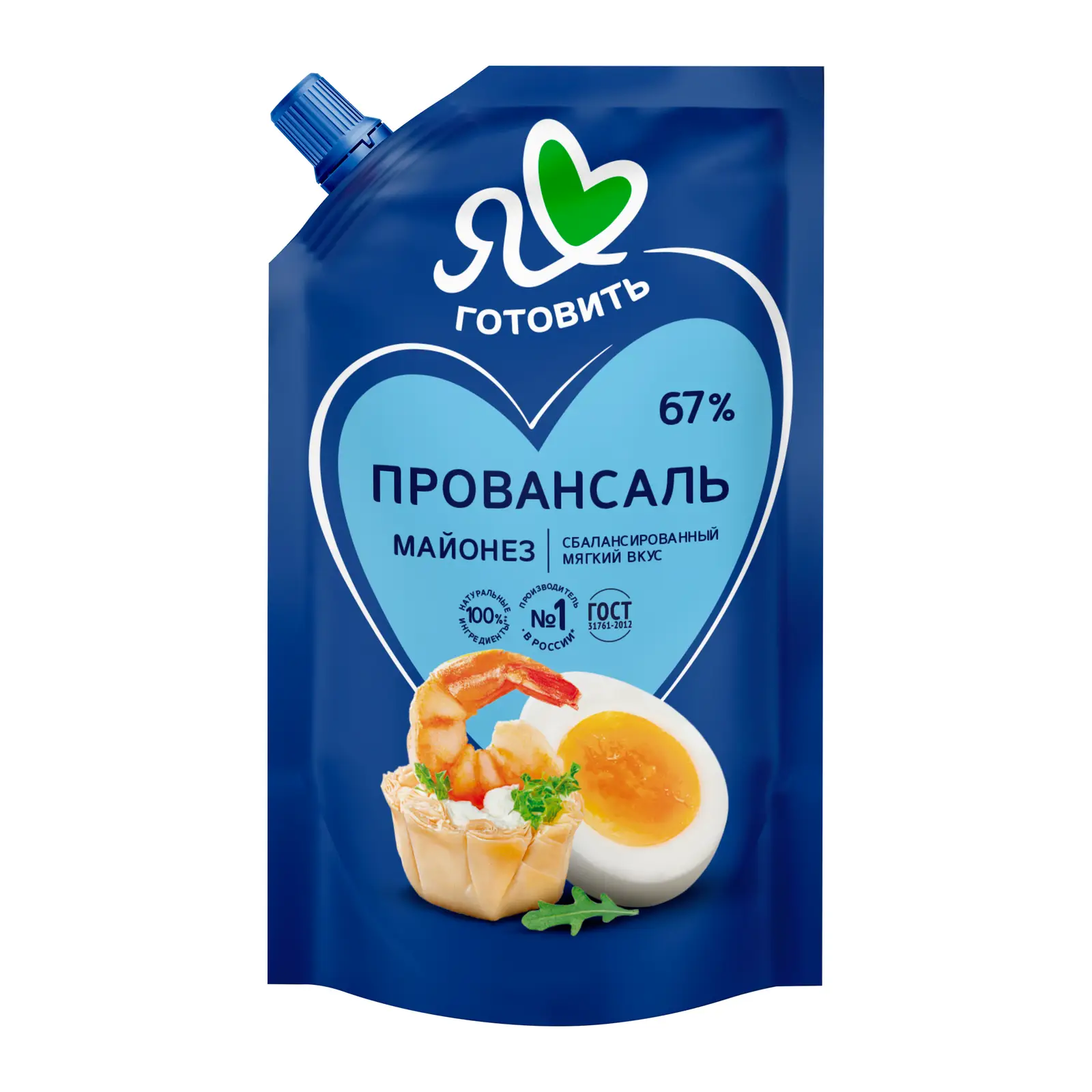 Изображение товара Майонез Я люблю готовить Классический провансаль 67% 700мл