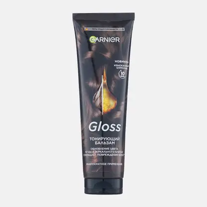 Тонирующий бальзам тон Изысканный шоколад Garnier Gloss 150мл