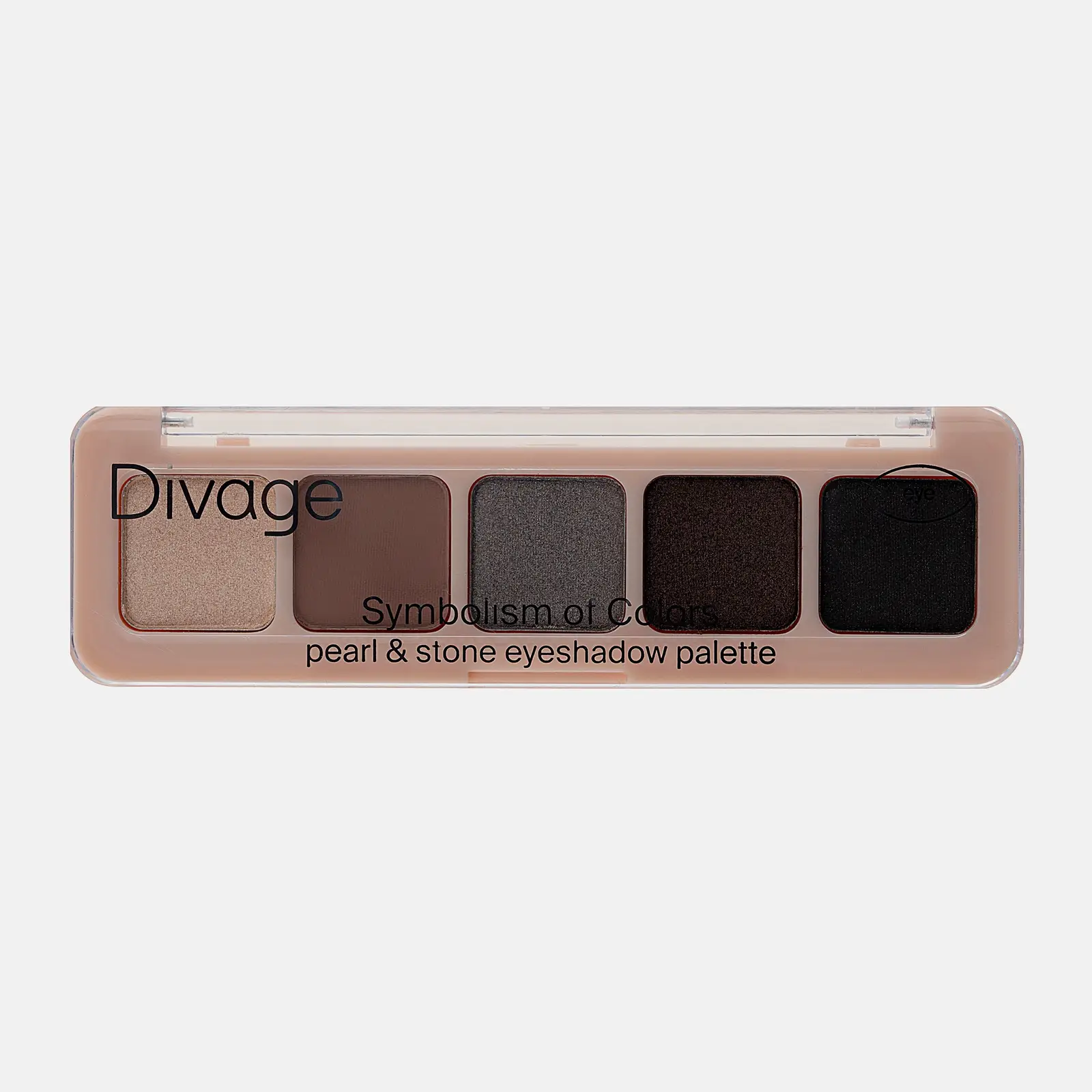 Палетка теней для век Colors Pearl&Stone Divage