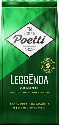 Кофе в зернах Poetti Leggenda Original 250г
