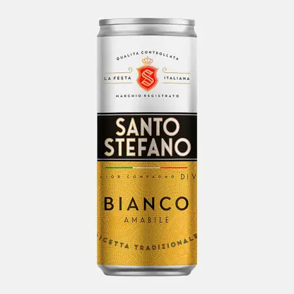 Вино игристое Santo Stefano белое полусладкое 6% 750мл
