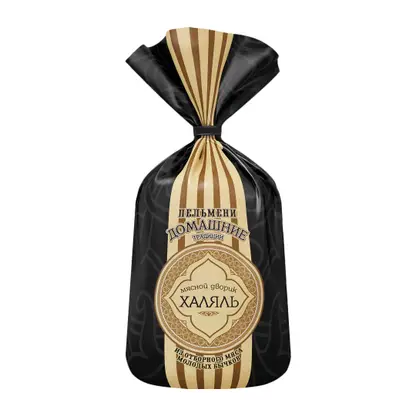 Изображение товара Пельмени Мясной дворик Халяль Домашние с говядиной 800г