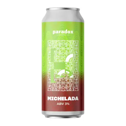 Изображение товара Пивной напиток нефильтрованный непастеризованный Paradox Michelada 3% 450мл