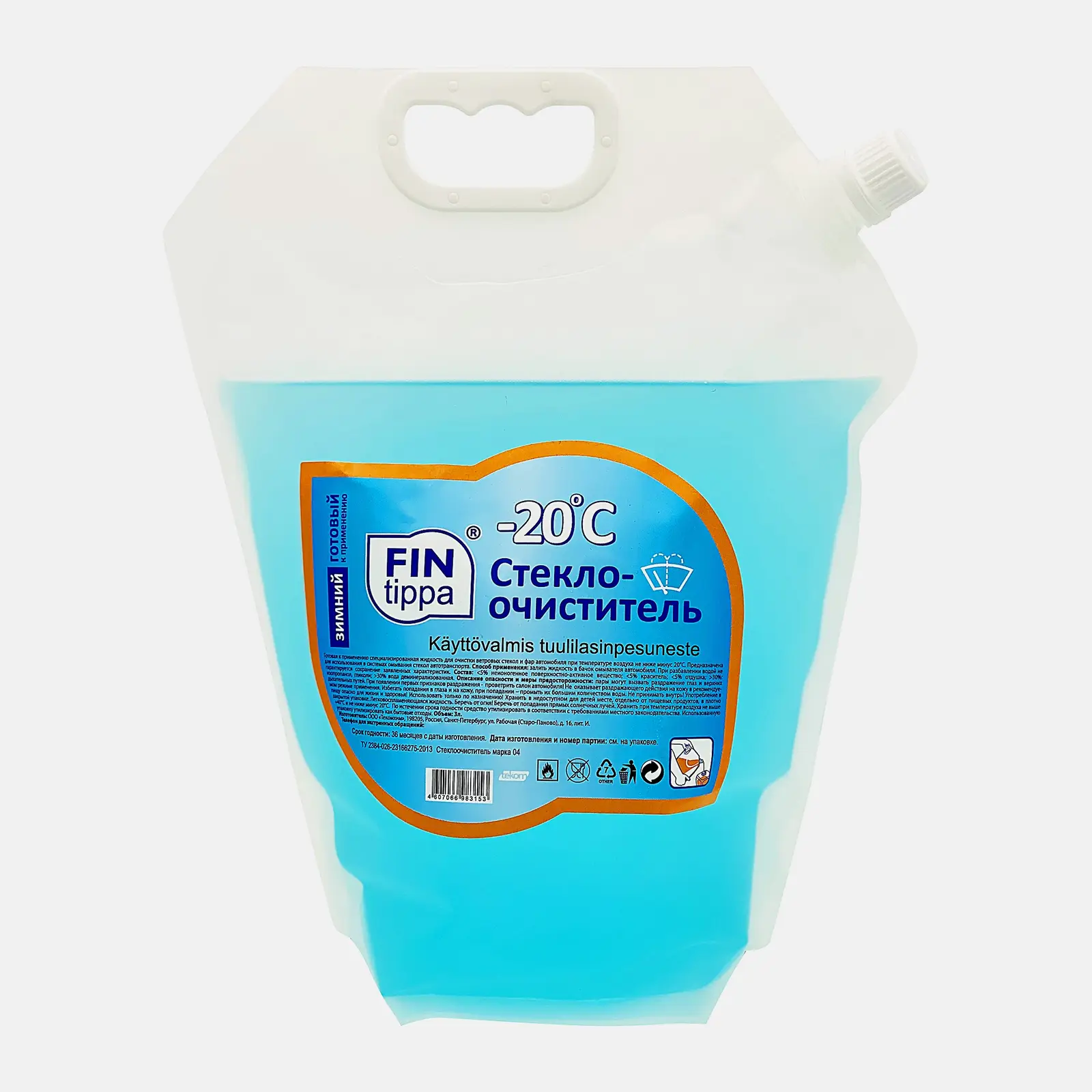 Стеклоочиститель Fin Tippa -20C 3л