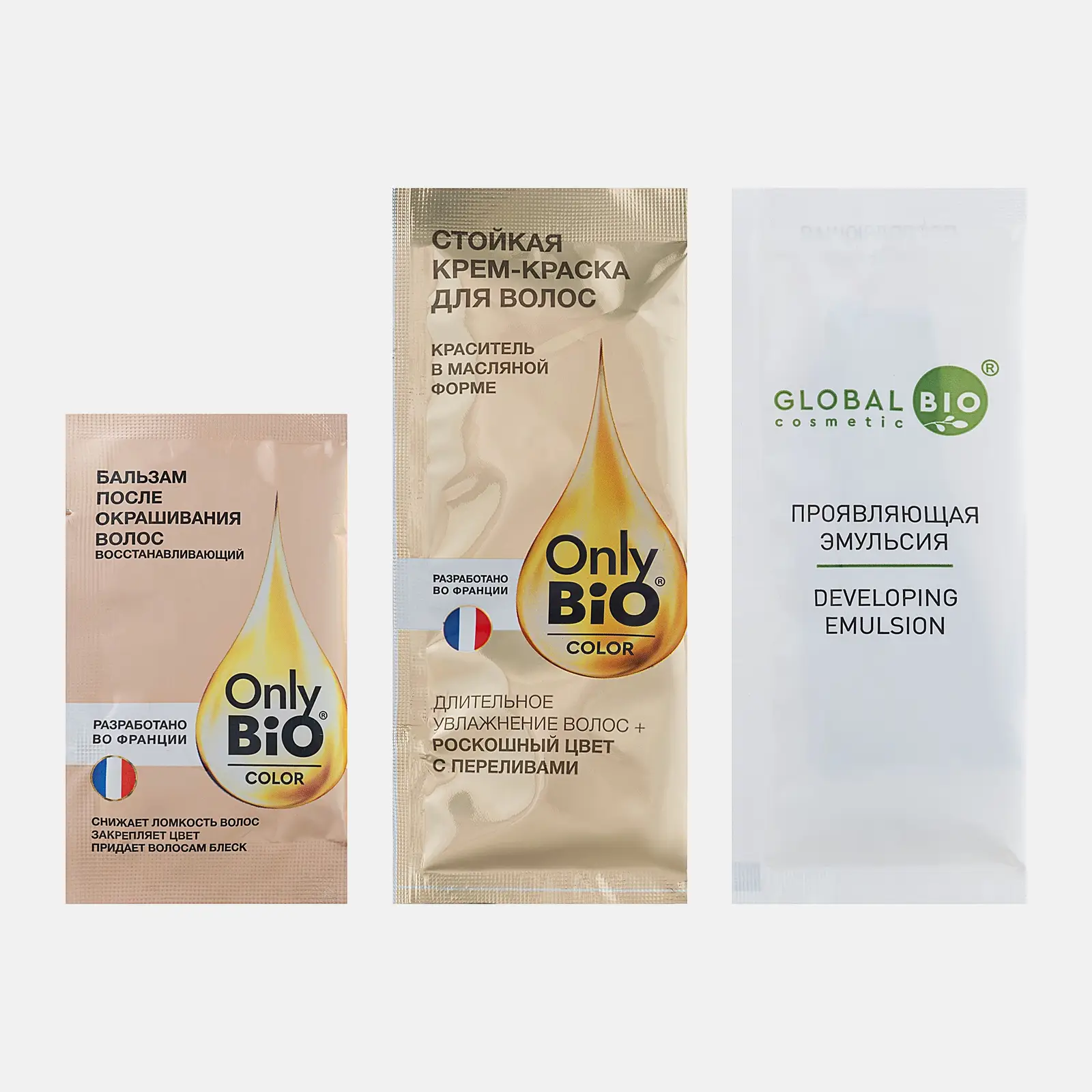 Краска для волос Only Bio Color тон 1.0 Роскошный черный 115мл - фото 3