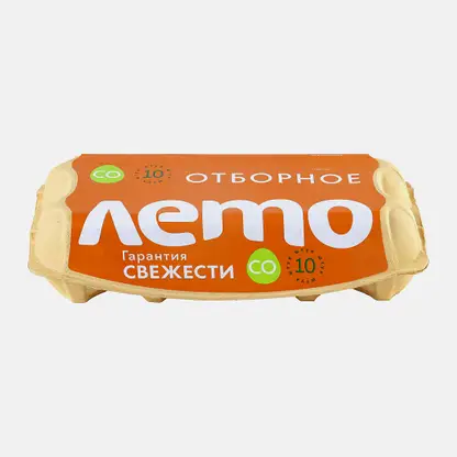 Яйцо куриное Лето С0 столовое 10шт