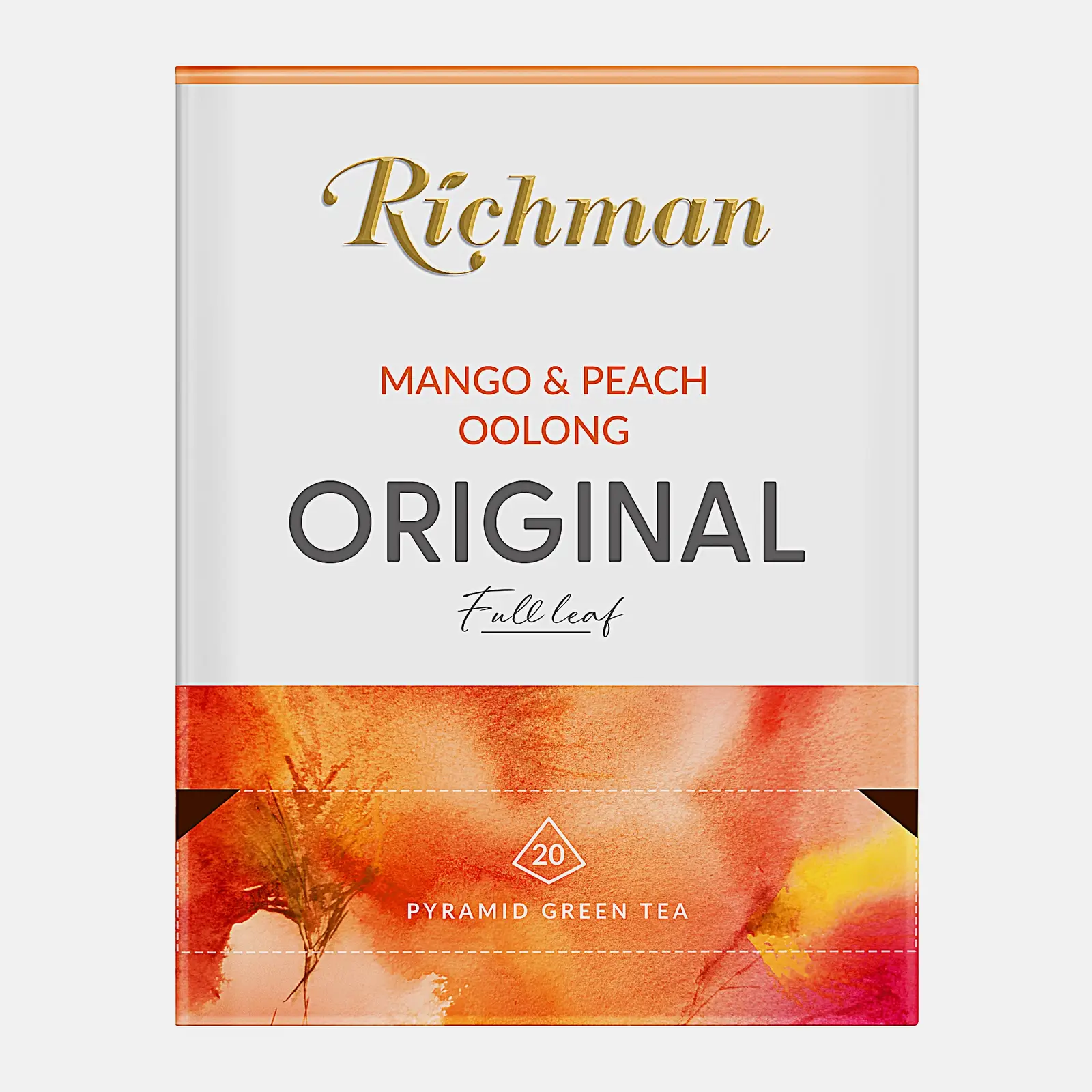 Чай зелёный Richman Mango&Peach Oolong манго персик 20пир Чай зелёный Richman Mango&Peach Oolong манго персик 20пир