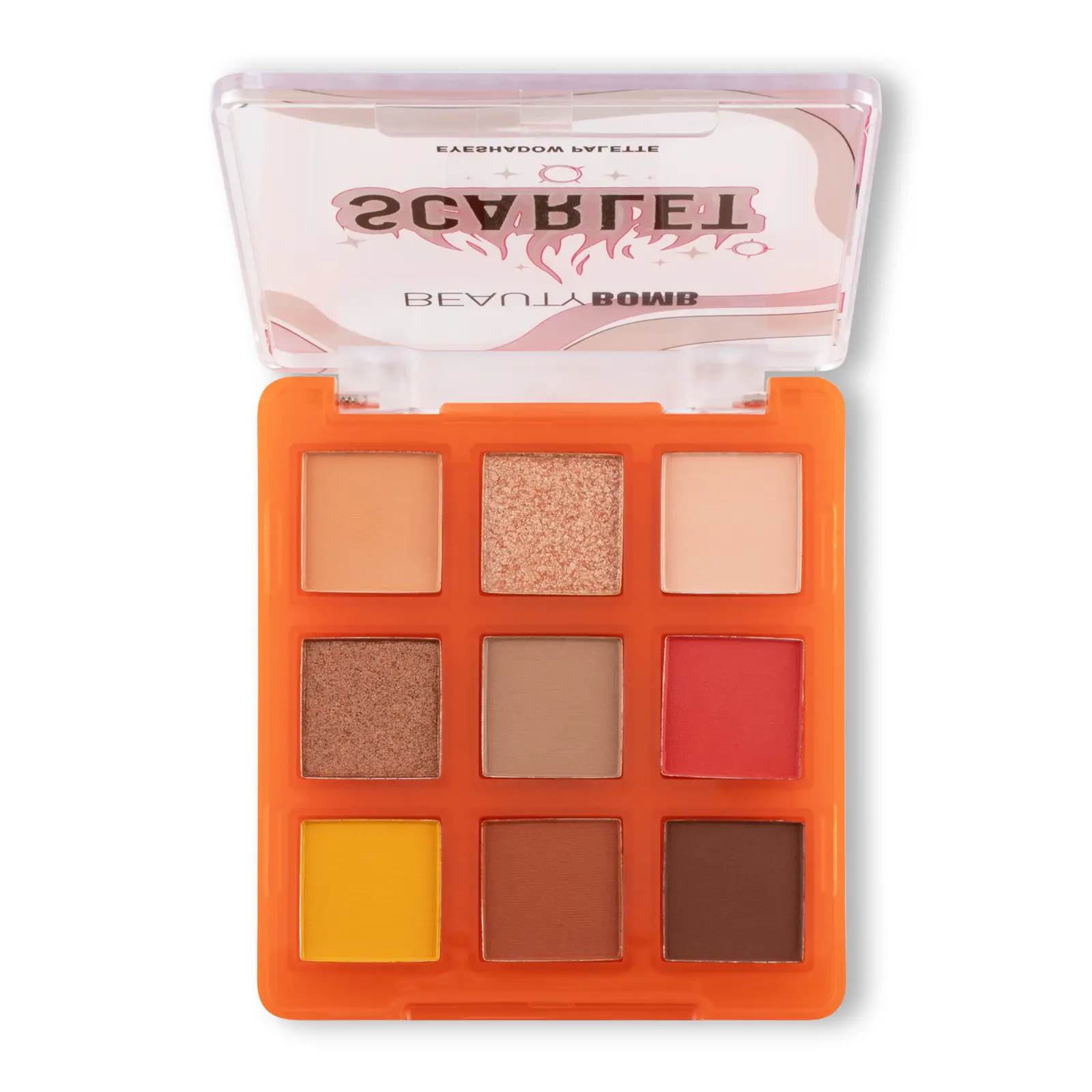 Палетка теней Beauty Bomb Scarlet тон 01