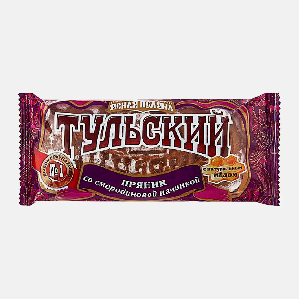 Тульский пряник со смородиновой начинкой 140г