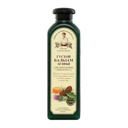 Изображение товара Бальзам для волос Рецепты бабушки Агафьи Густой укрепление и рост 350мл