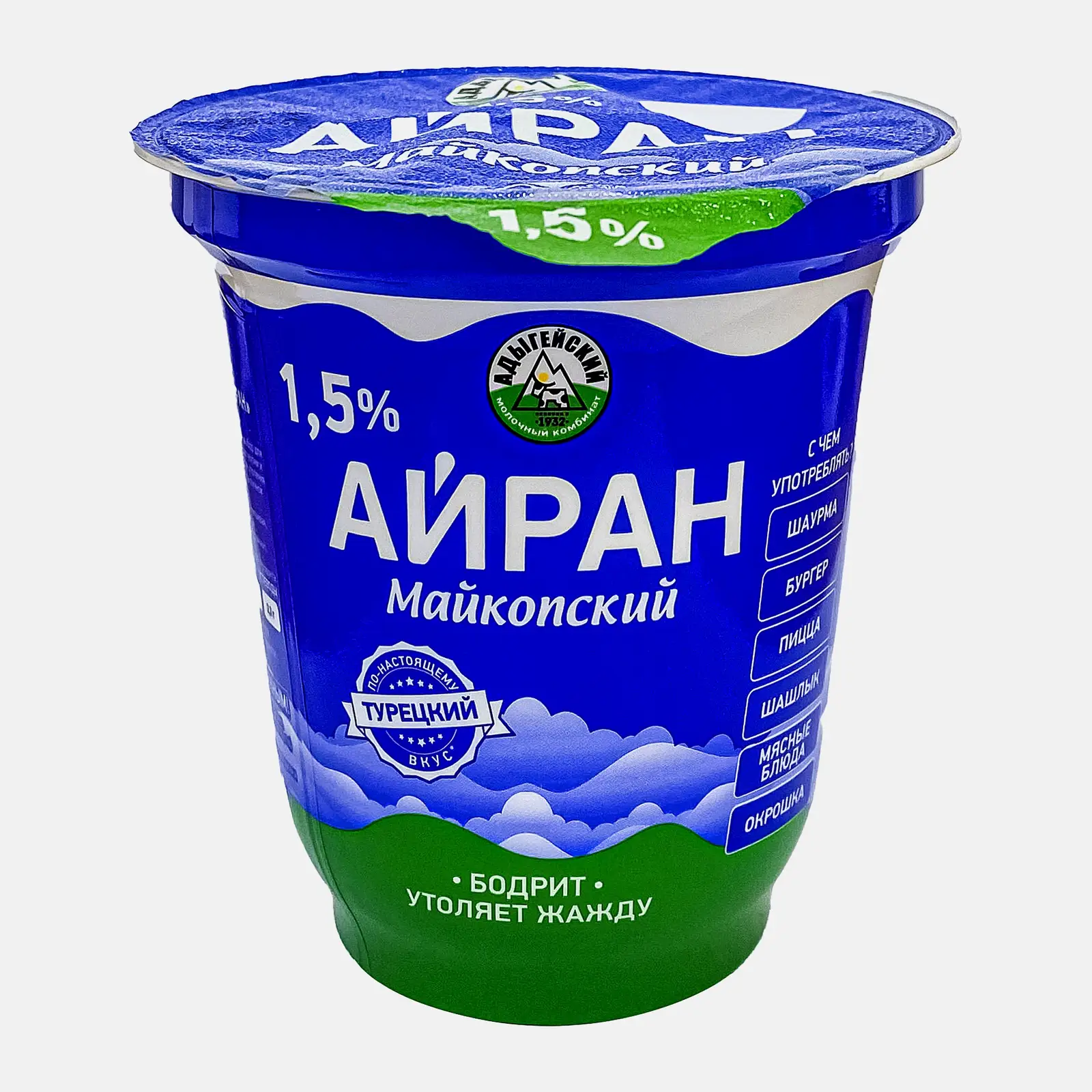 Айран Майкопский МК 1.5% 300г Айран Майкопский МК 1.5% 300г